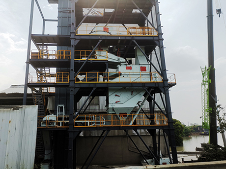 建筑垃圾制砂如何配置生產(chǎn)線？參考江蘇張家港制砂樓項目