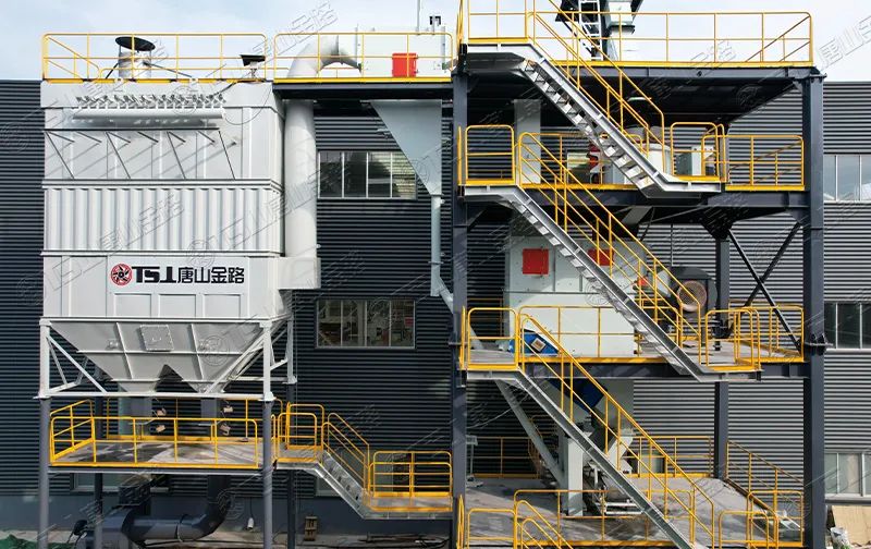 浙江干法制砂樓項目安裝飛快，馬上完工！